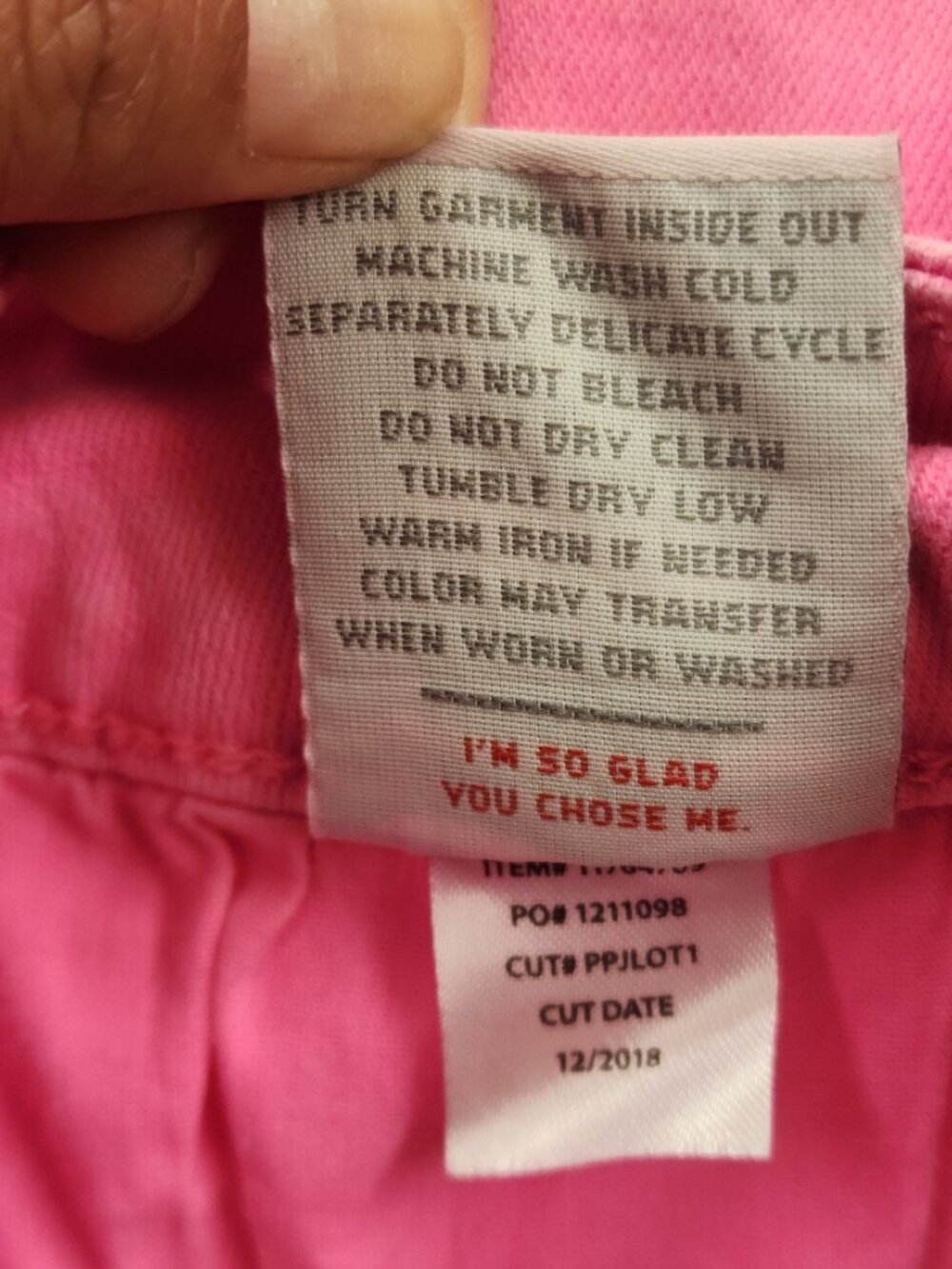 Barbiecore Hot Pink Denim Shorts Frayed Raw Hem Summer Plus Size 16 - Picture 7 of 11
